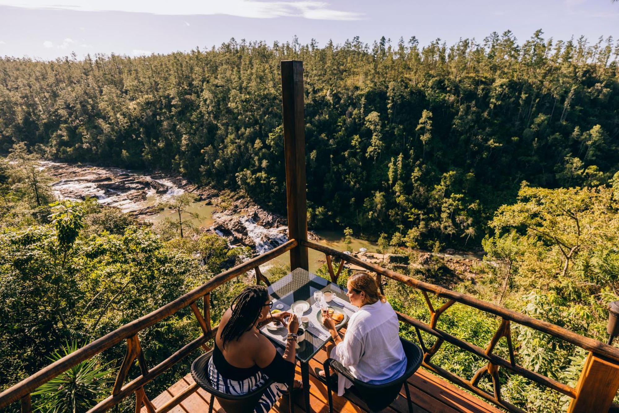 Gaia Riverlodge Unitedville Exteriér fotografie